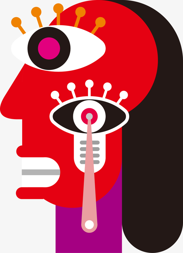 抽象動漫人物的高科技產(chǎn)品介紹，未來已至，躍然新生的動漫人物風采