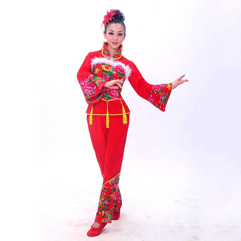 秧歌服裝最新款2015，時(shí)尚與傳統(tǒng)的完美融合風(fēng)采