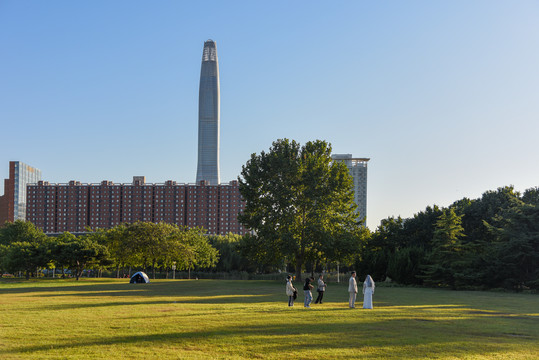 天津新公園亮相，城市綠肺開啟新篇章